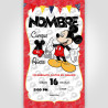 Invitación Digital - Mickey Mouse 01