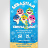 Invitación Digital - BabyShark 01