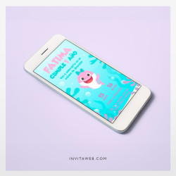 Invitación Digital - BabyShark 02