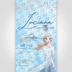 Invitación Digital - Frozen 01