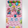 Invitación Digital - Princesa Peach 01