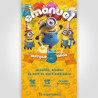 Invitación Digital - Minions 01