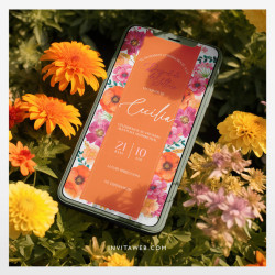 Invitación Digital - Despedida de Soltera - Floral 01