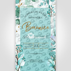 Invitación Digital - Despedida de Soltera - Floral 03