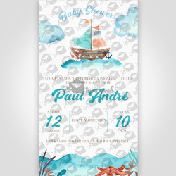 Invitación Digital - Marinero 01