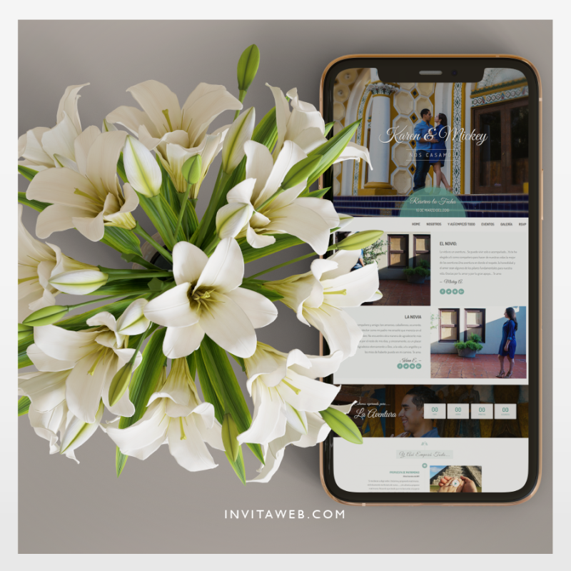 Invitación Web Personalizada