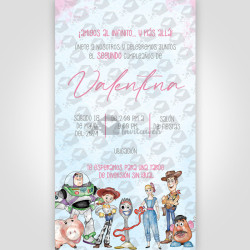 Invitación Digital - Toy Story 01