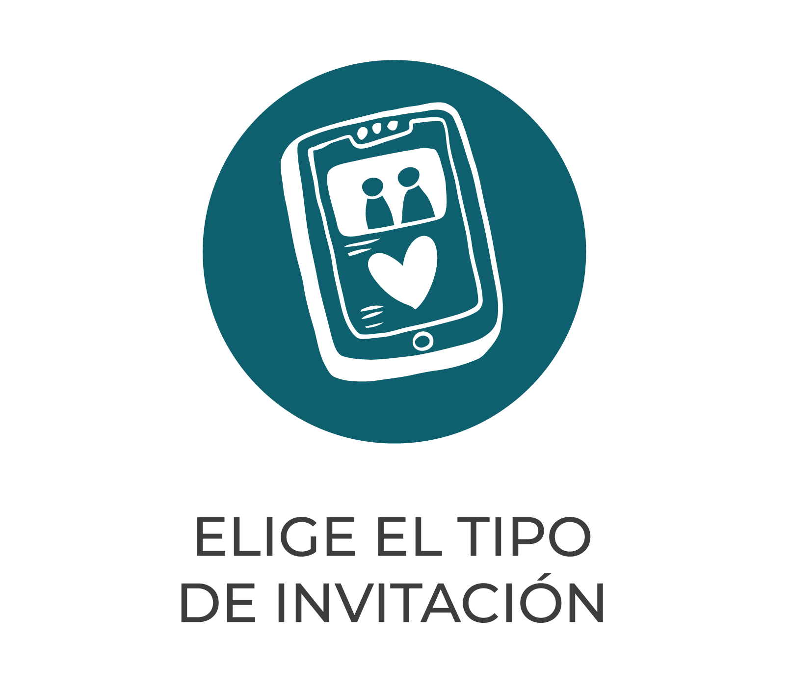 Elige el tipo de invitación